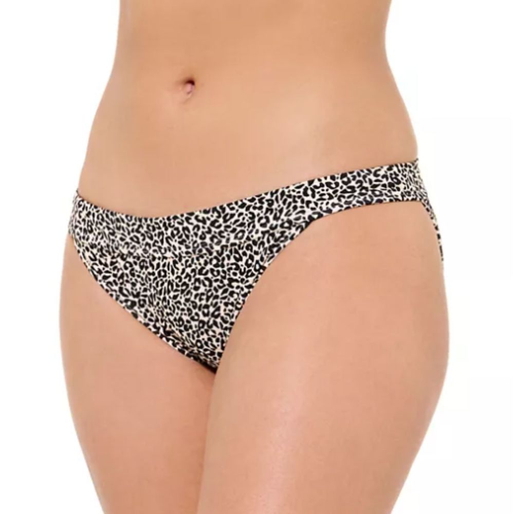 Juniors Ninety-Nine Degrees Cheetah Print Spot Hipster Swim Bikini Bottoms